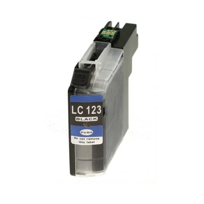 Compatible Ink Cartridge LC 123 BK for Brother LC123BK Black