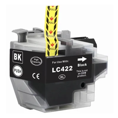 Compatible Ink Cartridge LC-422 XL BK for Brother (LC422XLBK) (Black)