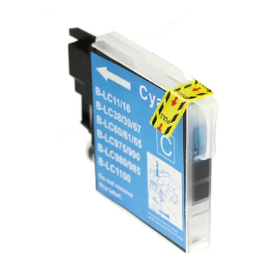 Compatible Ink Cartridge LC-980 C for Brother (LC980C) (Cyan)
