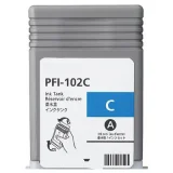Compatible Ink Cartridge PFI-102C for Canon (CF0896B001A) (Cyan)