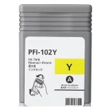 Compatible Ink Cartridge PFI-102Y (CF0898B001A) (Yellow) for Canon imagePROGRAF 500