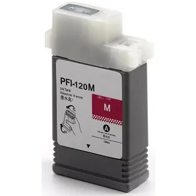 Compatible Ink Cartridge PFI-120M for Canon (2887C001) (Magenta)