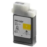 Compatible Ink Cartridge PFI-120Y (2888C001) (Yellow) for Canon imagePROGRAF TM-300