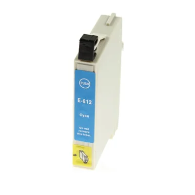 Compatible Ink Cartridge T0612 for Epson (C13T06124010) (Cyan)
