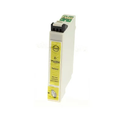 Compatible Ink Cartridge T0714 for Epson (C13T07144010) (Yellow)