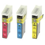 Compatible Ink Cartridges 100XL CMY for Lexmark (14N0850) (3-pack)