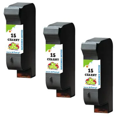 Compatible Ink Cartridges 15 for HP (SA296A) (Black)