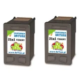 Compatible Ink Cartridges 21 for HP (CC627A) (Black)