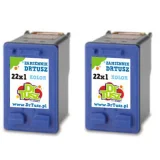 Compatible Ink Cartridges 22 for HP (SD429AE) (Color) (2-pack)