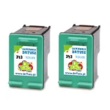 Compatible Ink Cartridges 343 for HP (CB332EE) (Color) (2-pack)
