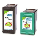 Compatible Ink Cartridges 350 + 351 (SD412EE) for HP OfficeJet J6488