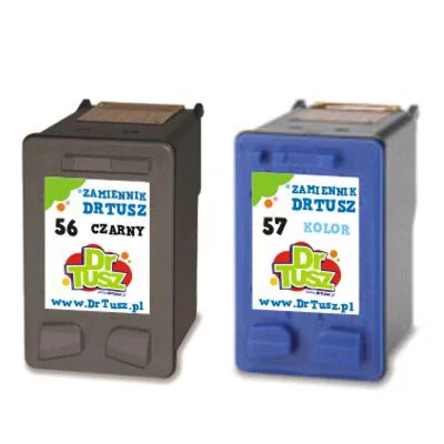 Compatible Ink Cartridges 56 + 57 for HP (CC629A) (multi pack)