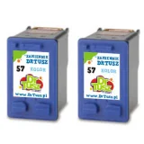 Compatible Ink Cartridges 57 for HP (C9334A) (Color) (2-pack)