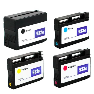 Compatible Ink Cartridges 932 XL 933 XL for HP (C2P42AE)