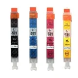 Compatible Ink Cartridges CLI-571 CMYK for Canon (0386C005)