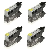 Compatible Ink Cartridges LC-1240 BK (LC1240BK) (Black) for Brother MFC-J6510DW