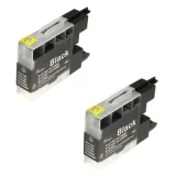 Compatible Ink Cartridges LC-1240 BK (LC1240BKBP2) (Black) for Brother MFC-J6510DW