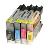 Compatible Ink Cartridges LC-1240 CMYK (LC1240VALBP) for Brother MFC-J5910DW