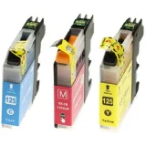 Compatible Ink Cartridges LC-125 XL CMY for Brother (LC125XLRBWBP)