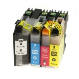 Compatible Ink Cartridges LC-127/125 XL CMYK for Brother (LC127XLVALBP)