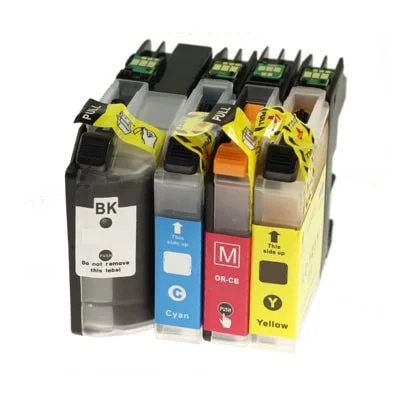 Compatible Ink Cartridges LC-227 225 XL CMYK for Brother (LC227CMYK)