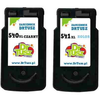 Salols Ink Cartridges 540 and 541 XL Replacement for Canon 540XL