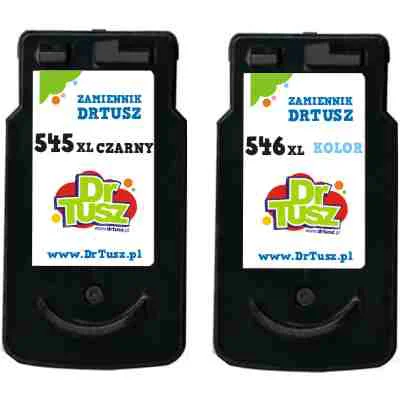 Compatible Ink Cartridges PG-545 XL + CL-546 XL for Canon