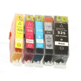 Compatible Ink Cartridges PGI-525 BK/CLI-526 CMYK for Canon Pixma MG5340