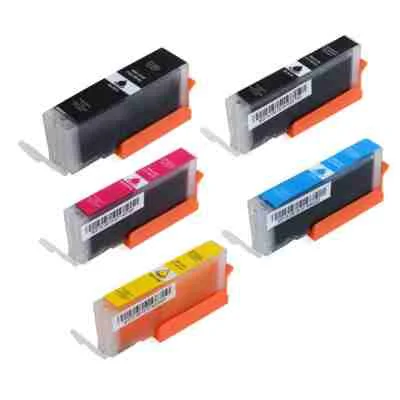 Compatible Ink Cartridges PGI-580/CLI-581 CMYK for Canon