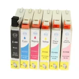 Compatible Ink Cartridges T0487 (C13T04874010) for Epson Stylus Photo RX600