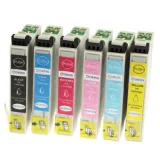 Compatible Ink Cartridges T0791-T0796 for Epson