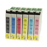 Compatible Ink Cartridges T0807 for Epson (C13T08074011) (multi pack)