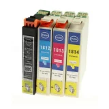 Compatible Ink Cartridges T1806 for Epson (C13T18064012) (multi pack)