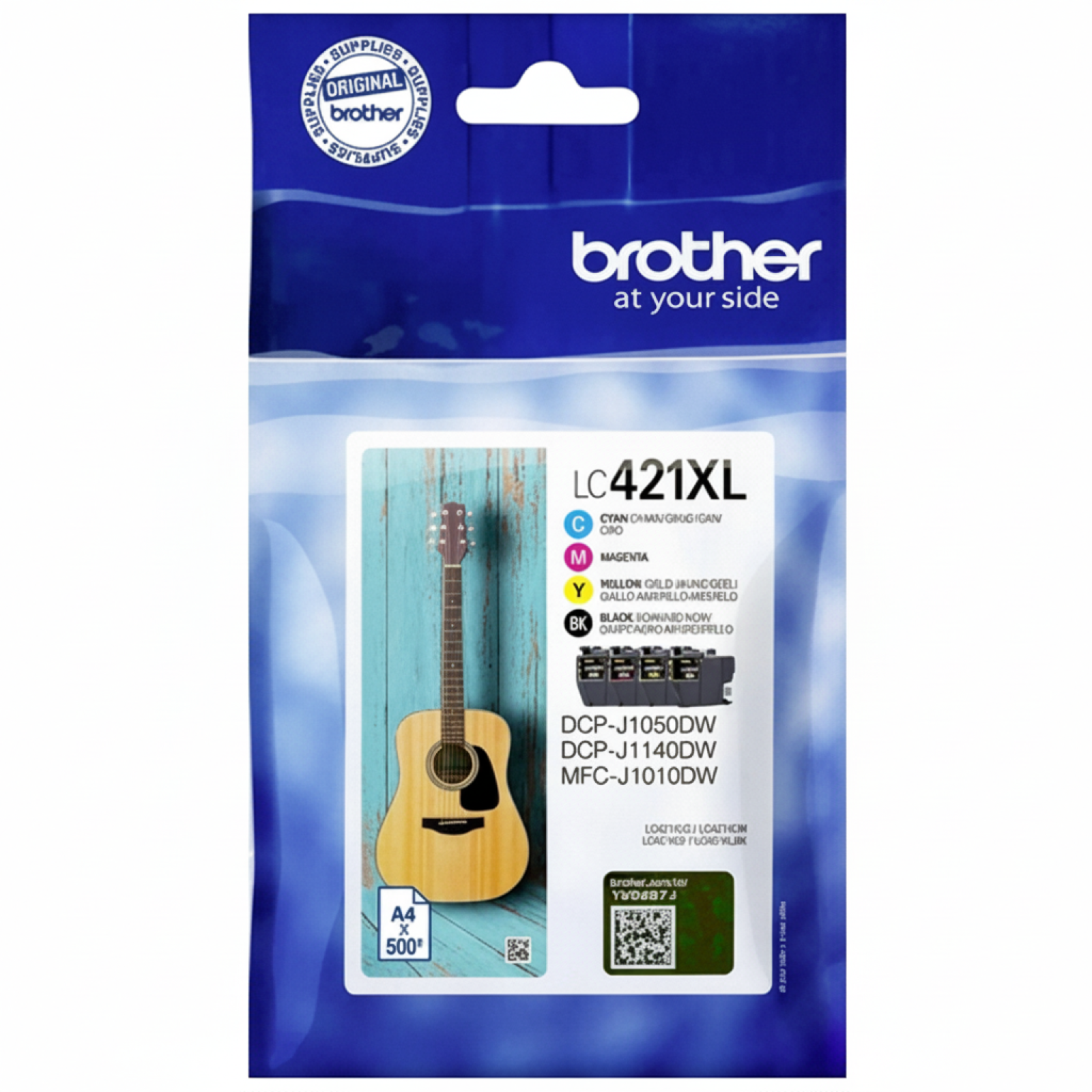 Original OEM Ink Cartridges Brother LC-421 XL CMYK (LC421XLVAL) (multi pack)