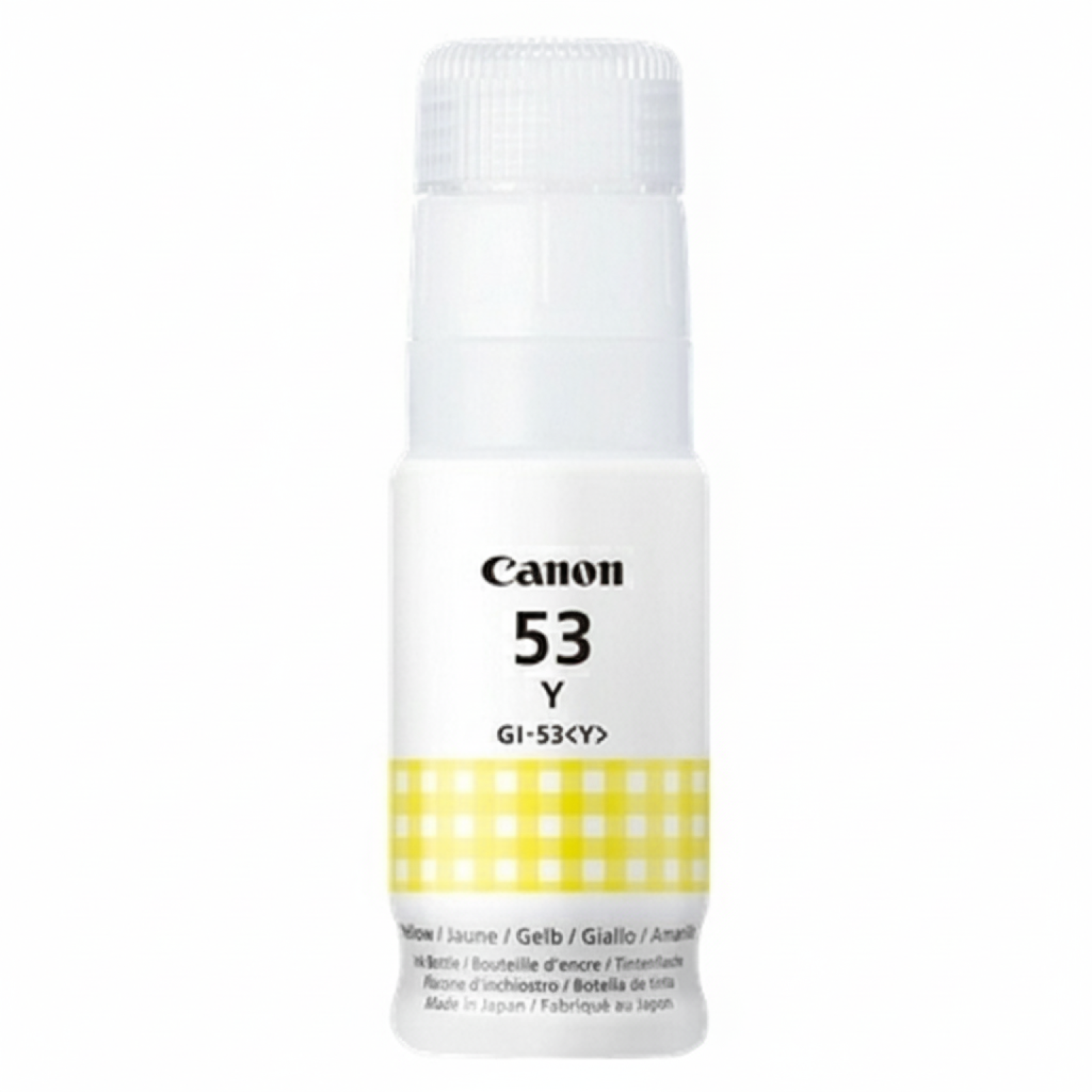 Original OEM Ink Cartridge Canon GI-53 Y (4690C001) (Yellow)