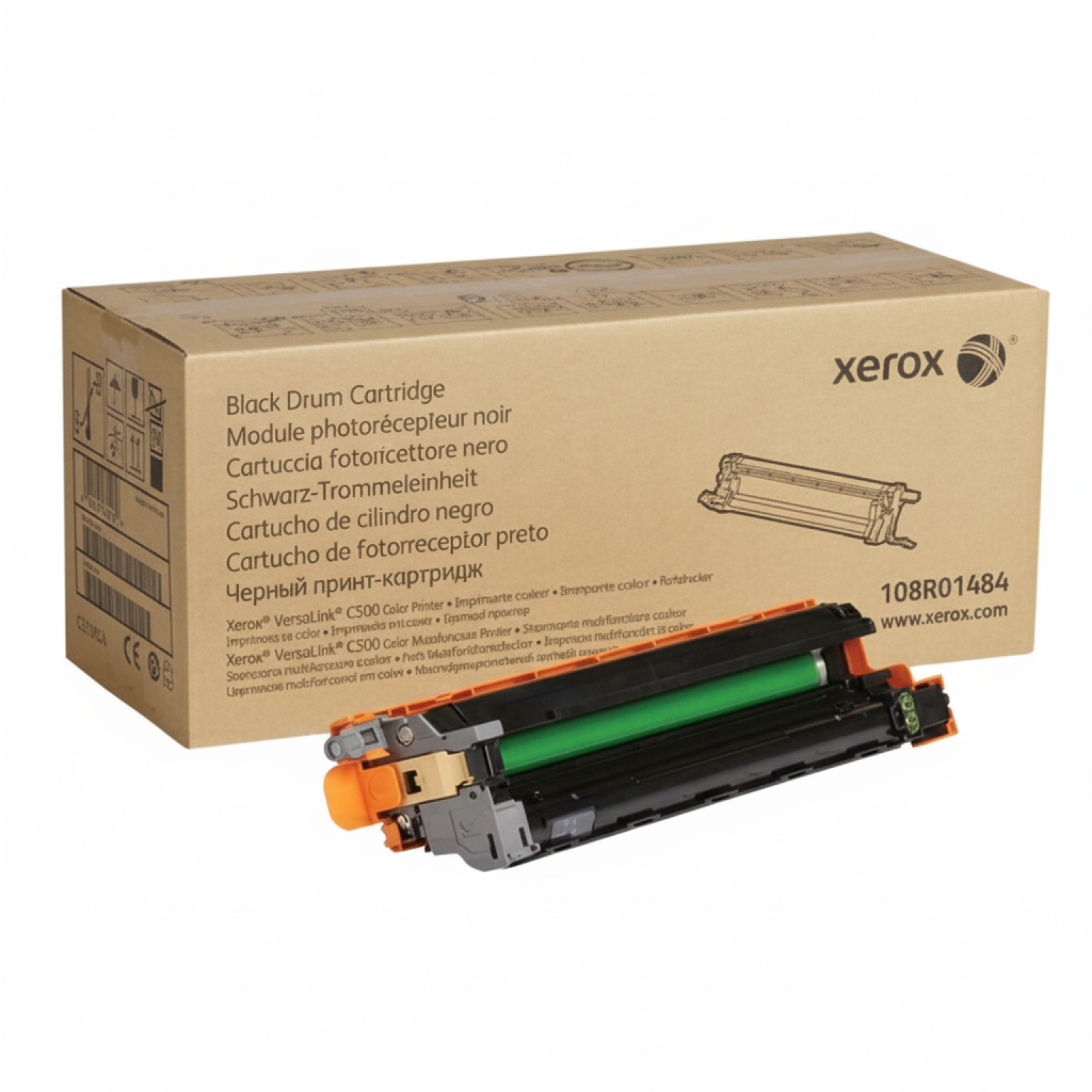 Original OEM Drum Unit Xerox C500 K (108R01484) (Black)