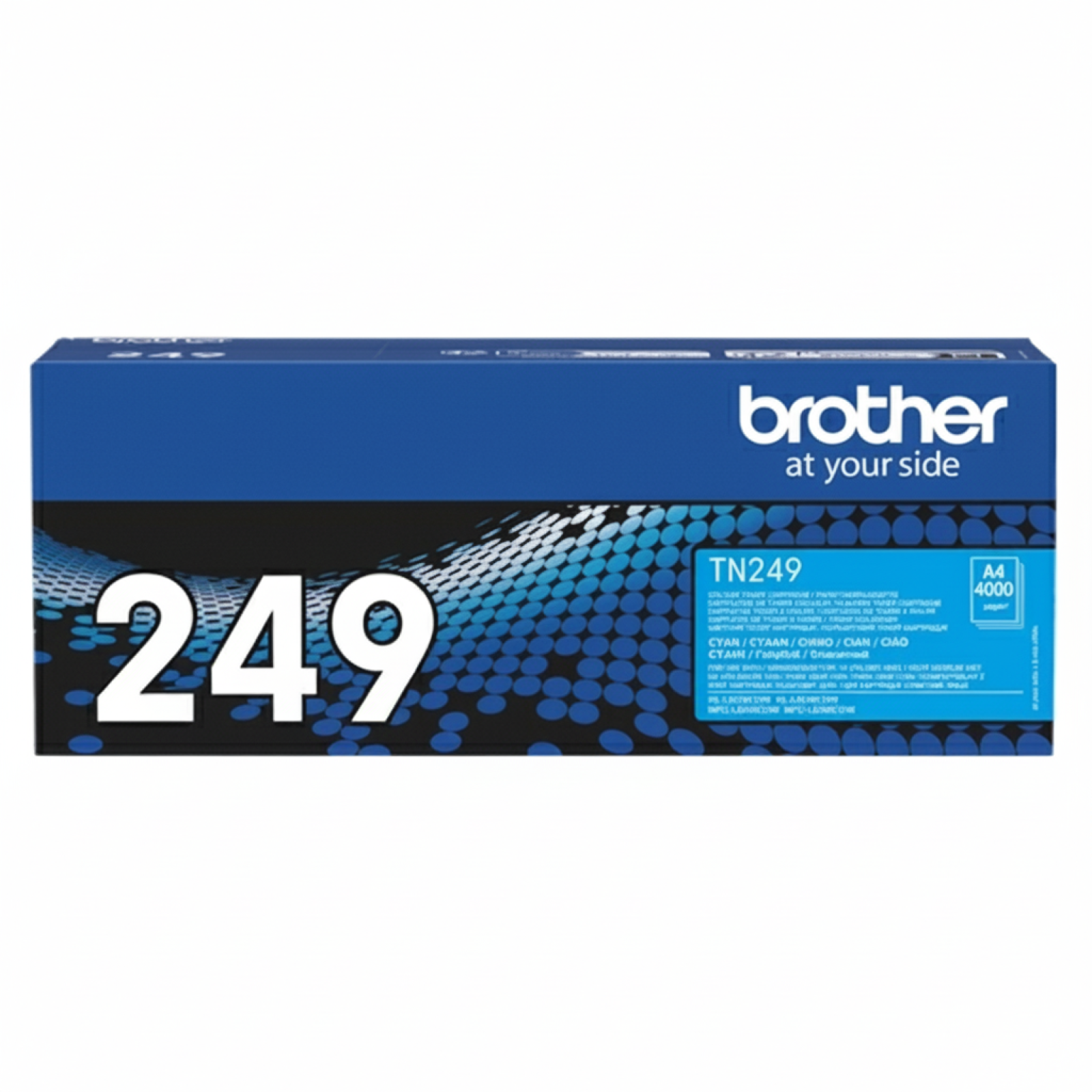 Original OEM Toner Brother TN-249C (TN249C) (Cyan)