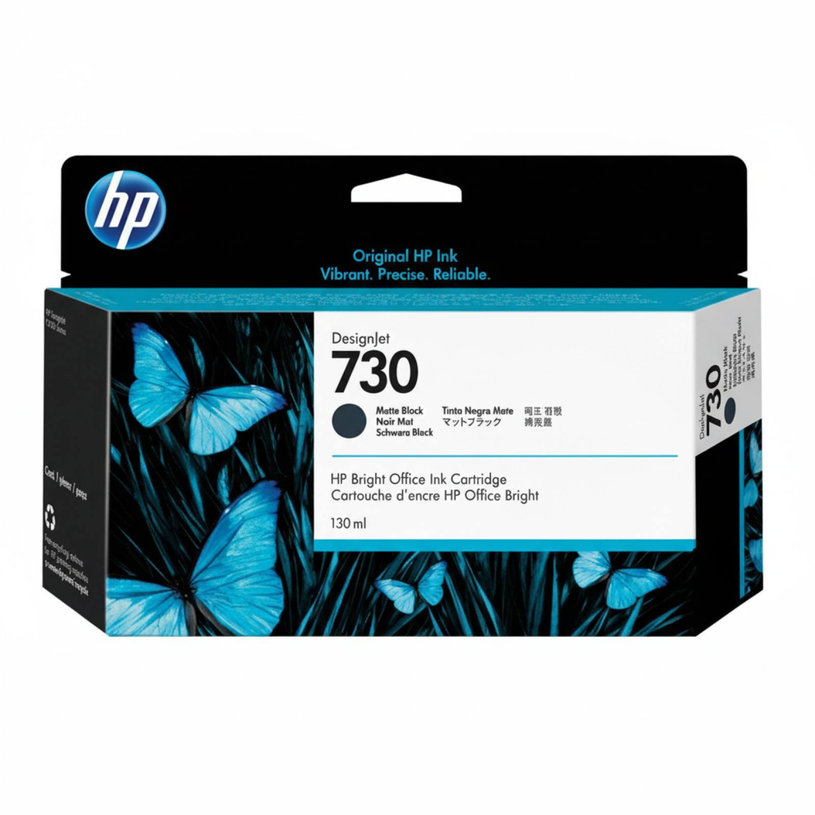 Original OEM Ink Cartridge HP 730 130ml (P2V65A) (Matte black)