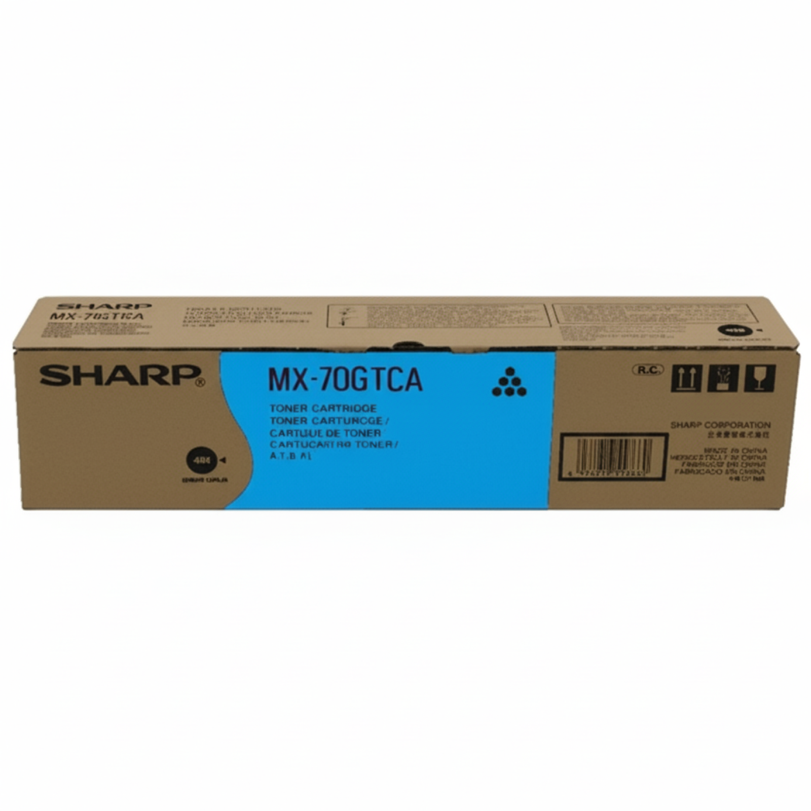 Original OEM Toner Sharp MX-70GTCA (MX70GTCA) (Cyan)