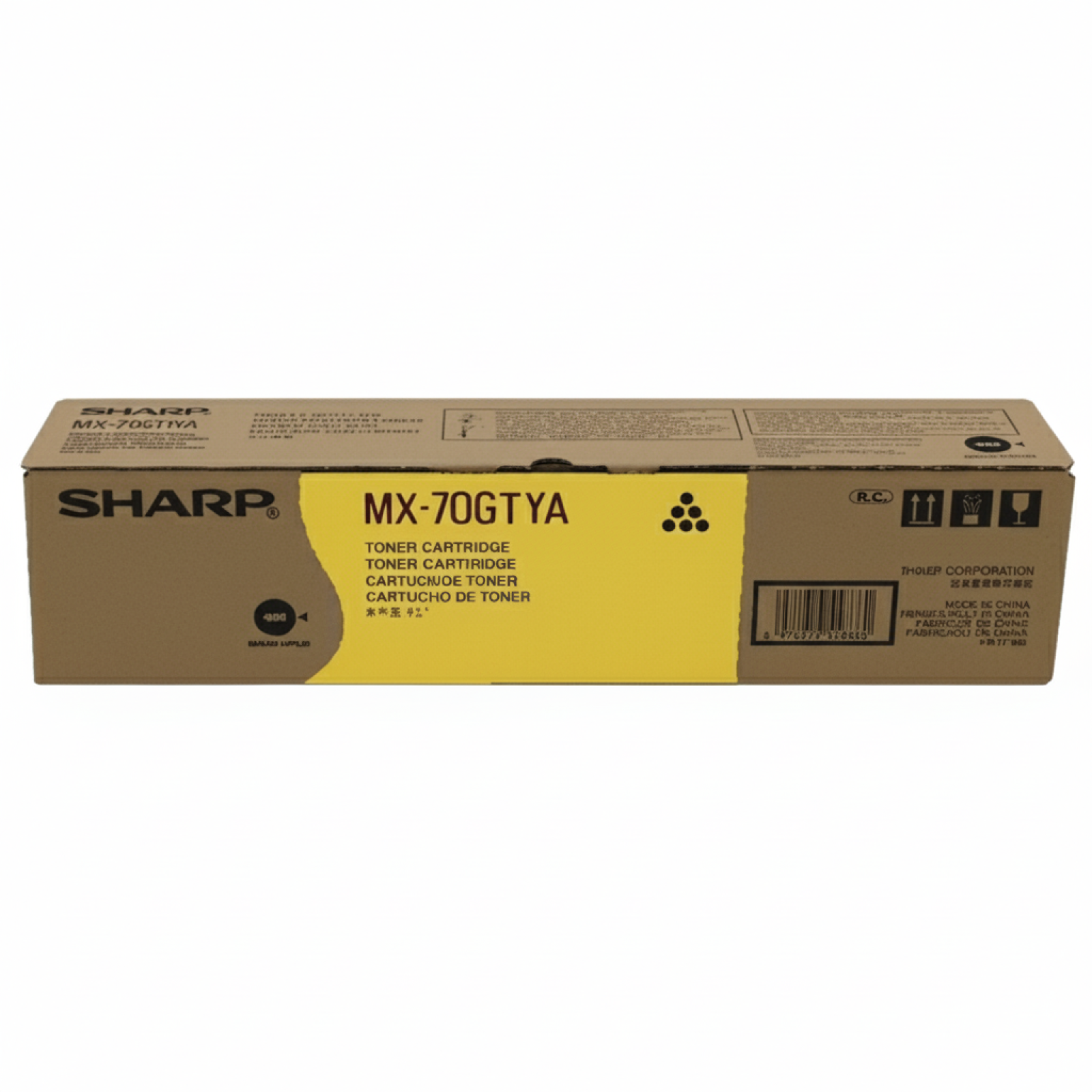 Original OEM Toner Sharp MX-70GTYA (MX70GTYA) (Yellow)