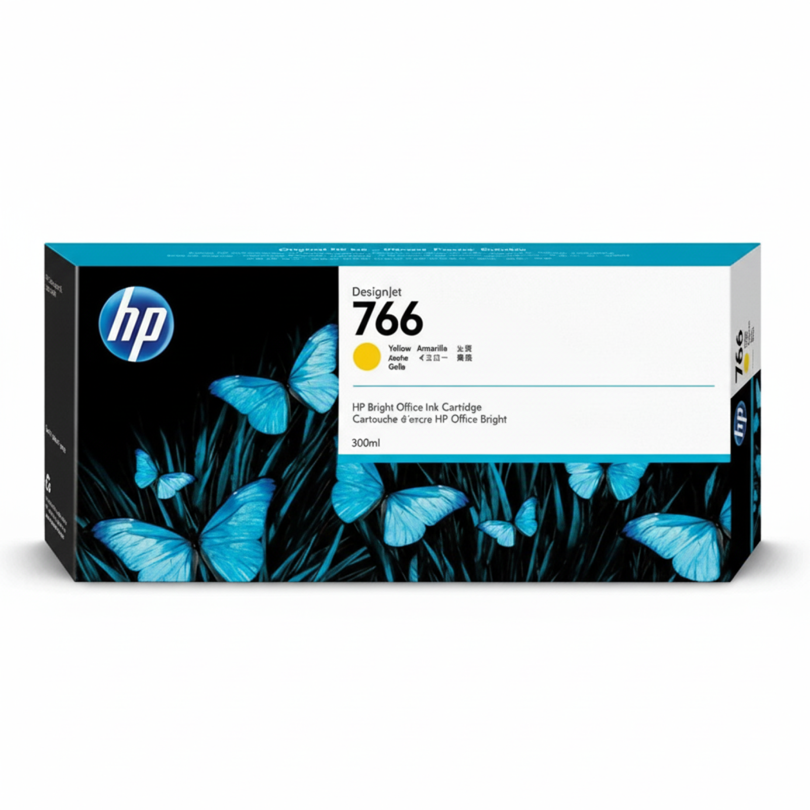 Original OEM Ink Cartridge HP 766 (P2V91A) (Yellow)