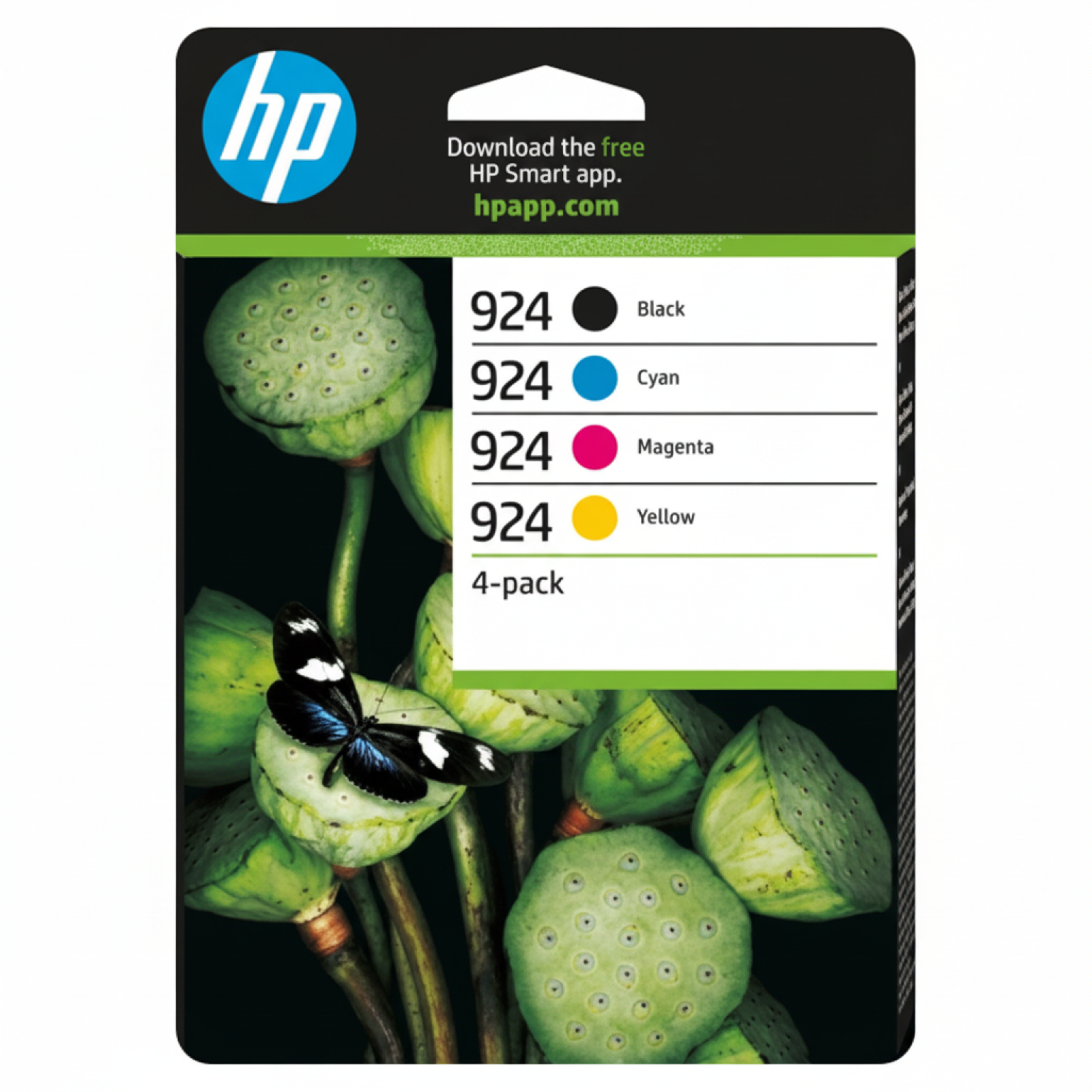 Original OEM Ink Cartridges HP 924 CMYK (6C3Z1NE) (multi pack)
