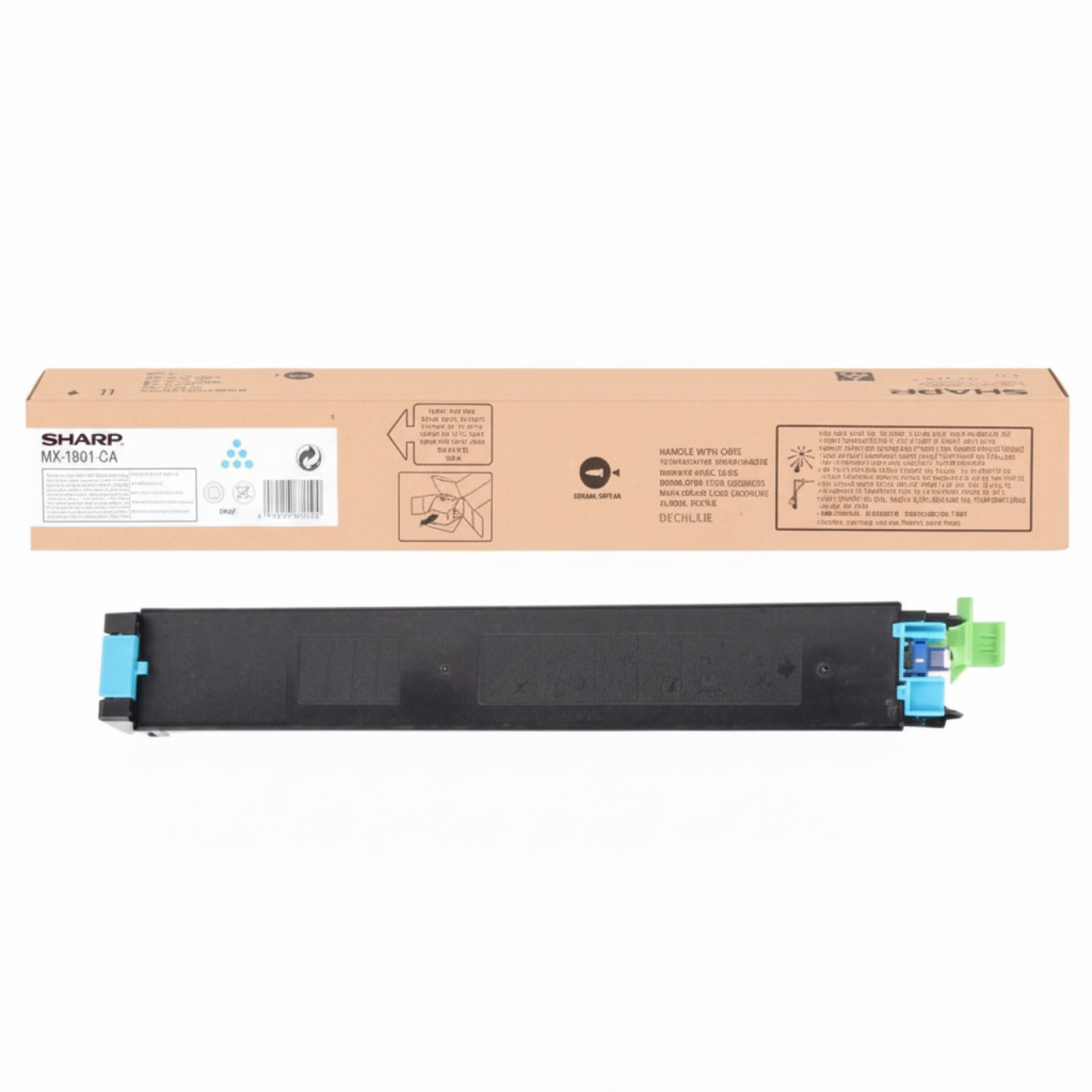 Original OEM Toner Sharp MX-18GTCA (MX18GTCA) (Cyan)