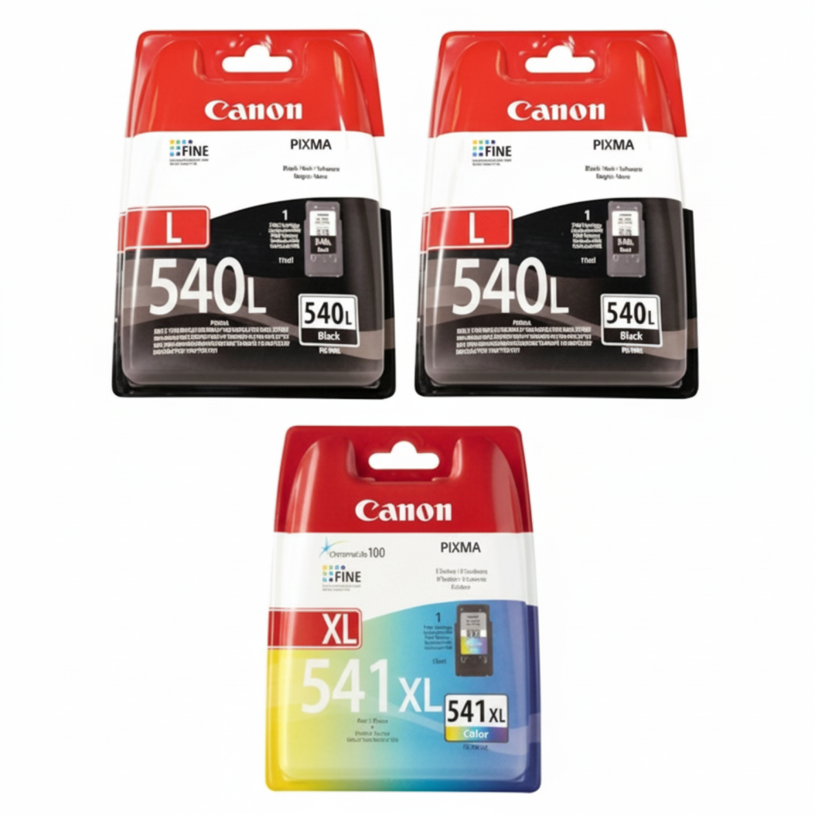 Original OEM Ink Cartridges Canon 2 x PG-540 L + CL-541 XL (5224B017) (multi pack)