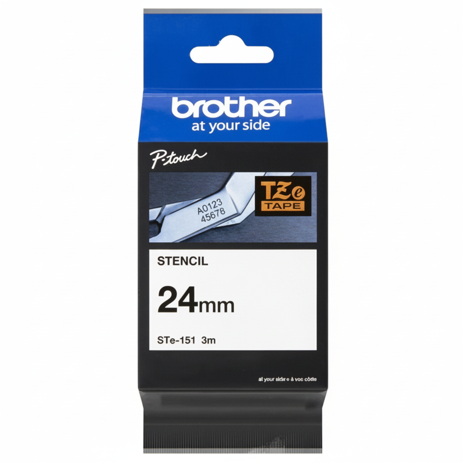 Original OEM Stencil Tape Brother STe-151 (STe-151) (Transparent) (24 mm, 1,6 m)