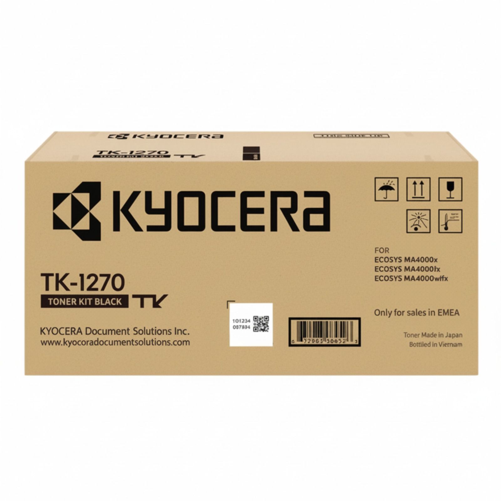 Original OEM Toner Kyocera TK-1270 (1T0C140NL0) (Black)