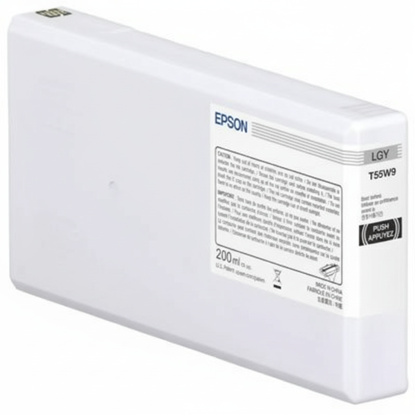 Original OEM Ink Cartridge Epson T55W9 LGY (C13T55W900) (Light gray)