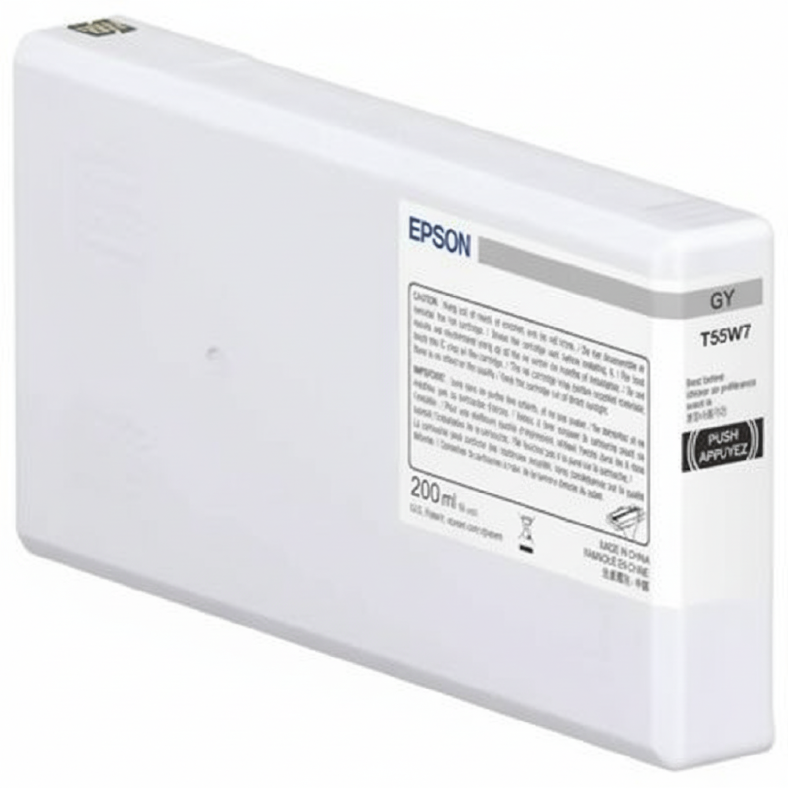 Original OEM Ink Cartridge Epson T55W7 GY (C13T55W700) (Gray)