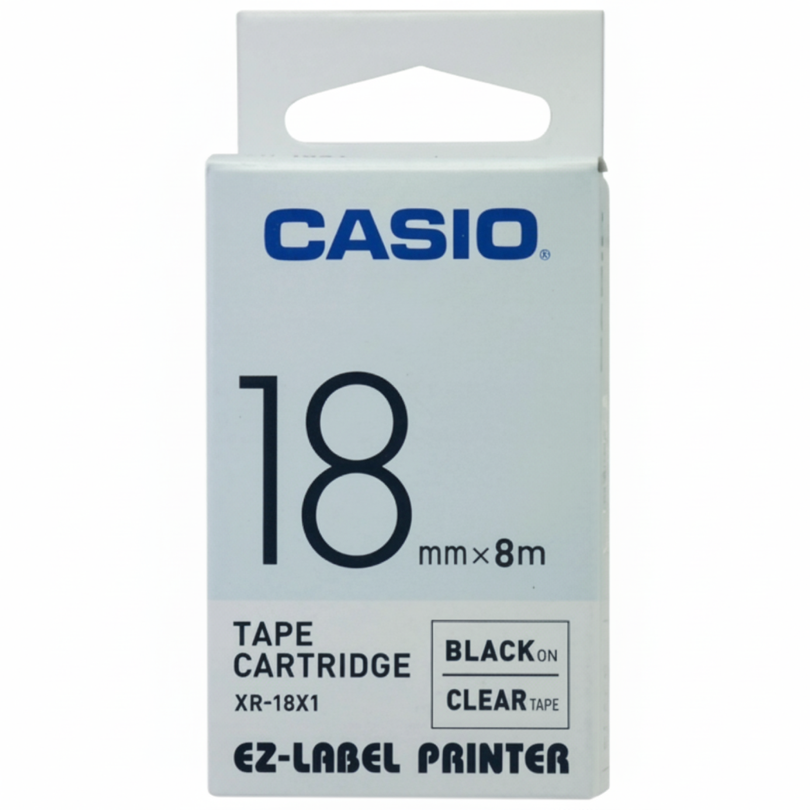Original OEM Tape Casio XR-18X1 (XR-18X1) (Transparent) (18 mm, 8 m)