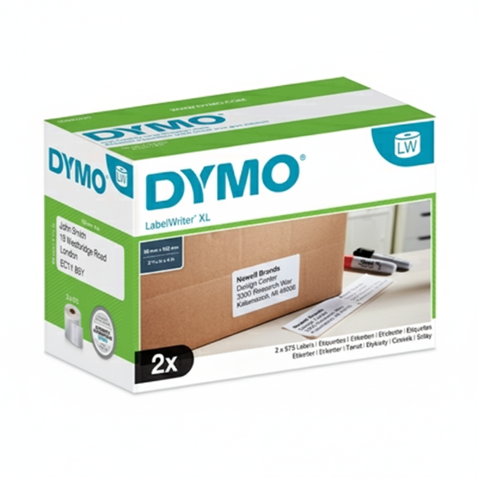Original OEM Label DYMO LW-S0947420 (LW-S0947420) (White)